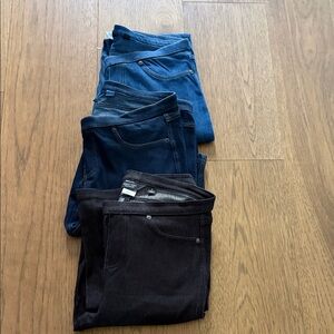 Simply Vera Vera Wang Women's Blue and Black Jeans